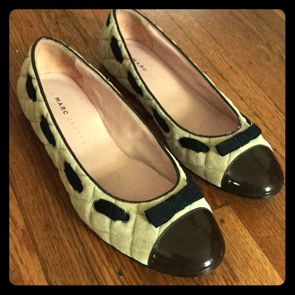 Marc Jacobs quilted flats